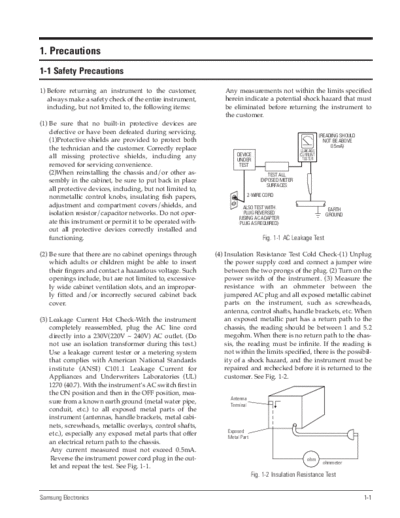 Samsung Precaution  Samsung DVD DVD-HR733 DVD-HR733XEH Precaution.pdf