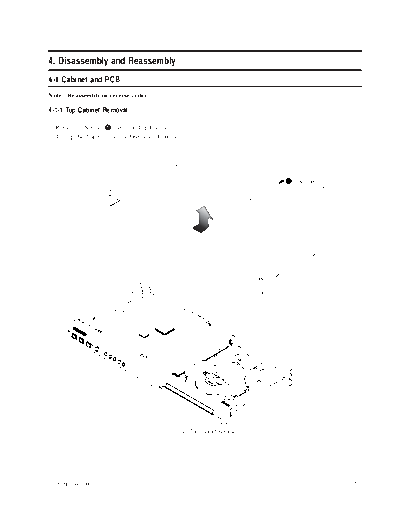 Samsung 06 Disassembly & Reassembly  Samsung DVD DVD-P355 dvd-p355 06_Disassembly & Reassembly.pdf