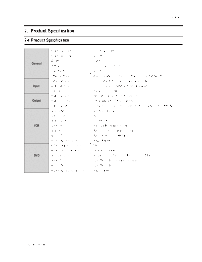 Samsung Product Specification  Samsung DVD DVD-VR320 DVD-VR320 Product Specification.pdf