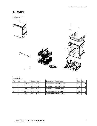 Samsung Exploded View Parts List(map)  Samsung Dishwashers DMT400RHS Service Manuals Exploded_View_Parts_List(map).pdf