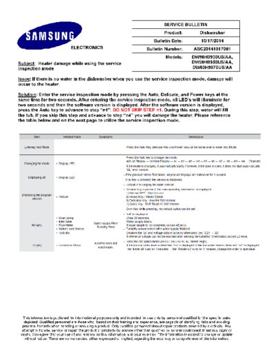 Samsung ASC20141017001  Samsung Dishwashers DW80H9970US_AA Service Bulletins ASC20141017001.pdf