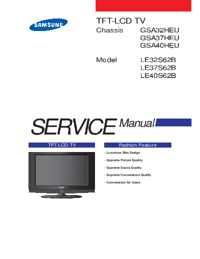 Samsung Cover  Samsung LCD TV LE32-37-40S62B LE32-37-40S62B_ch_gsa32-37-40heu Cover.pdf
