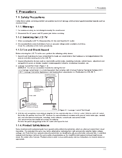 Samsung Precaution  Samsung LCD TV LE32A336J1N CH GJE32SE LE32A336J1N Precaution.pdf