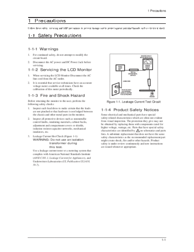 Samsung Precaution  Samsung LCD TV LE40M86BDX CHASSIS GTU40SEN Samsung LE40M86BDX Chassis GTU40SEN LCD TV SM Precaution.pdf