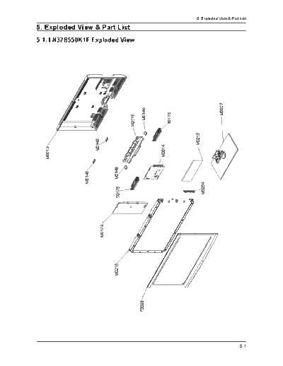 Samsung Exploded View & Part List  Samsung LCD TV LN32-37-40-46-52B550K1F 540P8F CH N64A LN32-37-40-46-52B550K1F_540p8f_ch_n64a Exploded View & Part List.pdf