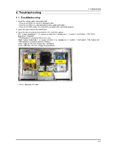 Samsung Troubleshooting  Samsung LED TV N96A chassis UE32C6500UW UE32C6500UWXXC Troubleshooting.pdf