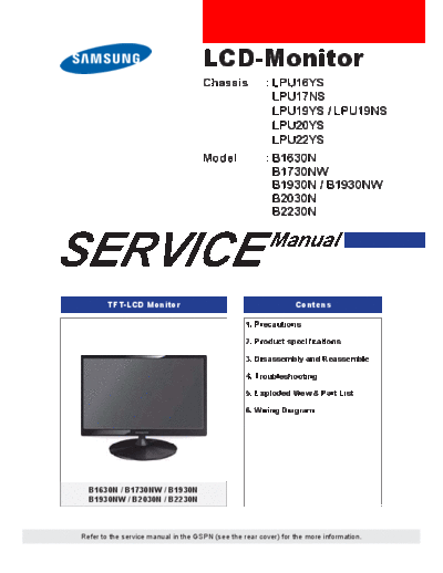 Samsung 3-Samsung-LCD-Monitor-SM  Samsung Monitor Monitor B1630, B1730NW, B1930 3-Samsung-LCD-Monitor-SM.pdf