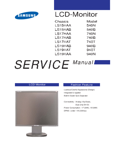 Samsung syncmaster 540n 540b 740n 740b 740t 940b 940t 940n chassis ls15hab ls17hab ls19hab haa hat sm  Samsung Monitor Monitor Syncmaster 540N-740N-940N samsung_syncmaster_540n_540b_740n_740b_740t_940b_940t_940n_chassis_ls15hab_ls17hab_ls19hab_haa_hat_sm.pdf