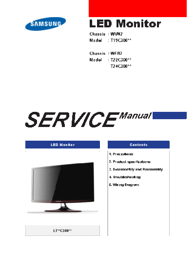 Samsung T22C300  Samsung Monitor Monitor T22C300 T22C300.pdf