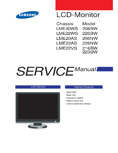 Samsung LS22MEHSFVEDC ET-SB-EX-SI 1271058959  Samsung Monitor Monitor 206BW LS22MEHSFVEDC_ET-SB-EX-SI_1271058959.pdf