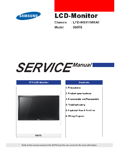 Samsung LH65TCPMBCEN ET-EX-SI 1404471056  Samsung Monitor Monitor 650TS LH65TCPMBCEN_ET-EX-SI_1404471056.pdf