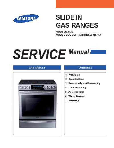 Samsung 1.Cover  Samsung Range Gas NX58H9500WS_AA 1.Cover.pdf