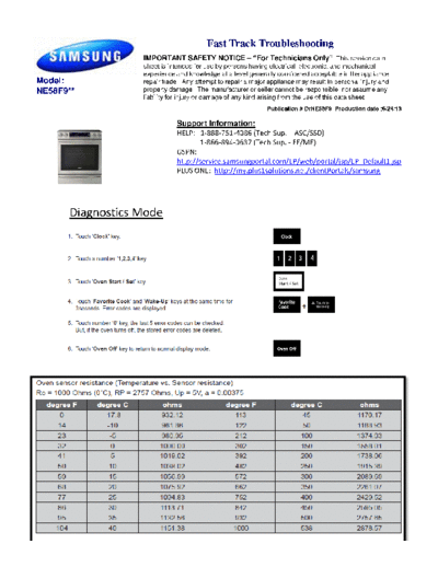 Samsung NE58F9  Samsung Range Electric NE58F9500SS_AA NE58F9.pdf