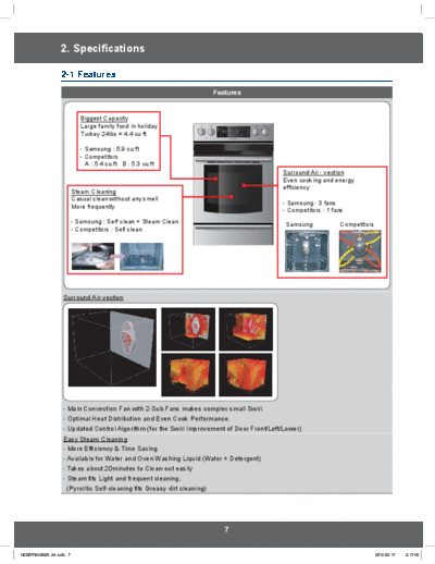 Samsung Product Specification  Samsung Range Electric NE597R0ABSR Product_Specification.pdf