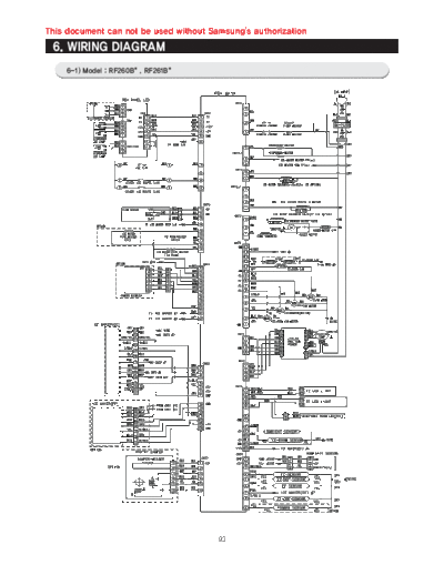 Samsung AW1-12 RF261 140218 SERVICE MANUAL WIRING DIAGRAM  Samsung Refridgerators RF260BEAEWW_AA Service Manual AW1-12_RF261_140218_SERVICE_MANUAL_WIRING_DIAGRAM.pdf