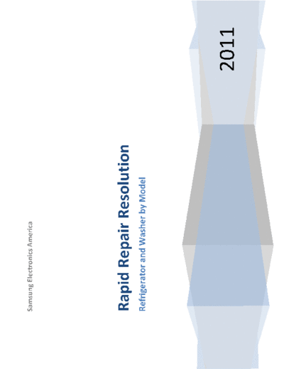Samsung Frig Washer Rapid Repair Resolution  Samsung Refridgerators RF263AEPN Service Tips Frig_Washer Rapid Repair Resolution.pdf