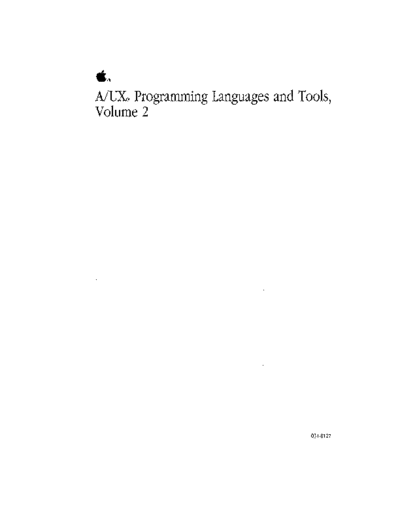 apple 031-0127 AUX Programming Languages And Tools Volume 2 1990  apple mac a_ux aux_2.0 031-0127_AUX_Programming_Languages_And_Tools_Volume_2_1990.pdf