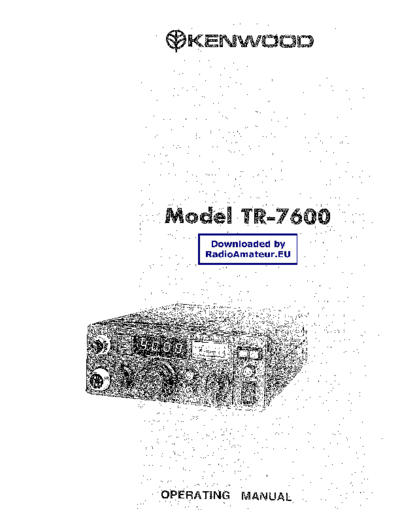 Kenwood TR7600 user  Kenwood TR7600_user.pdf