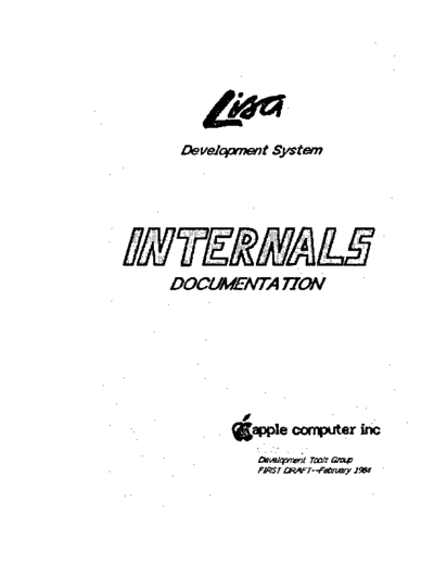 apple 17 Lisa Development System Internals Documentation Feb84  apple lisa toolkit_3.0 Package_2_Examples 17_Lisa_Development_System_Internals_Documentation_Feb84.pdf