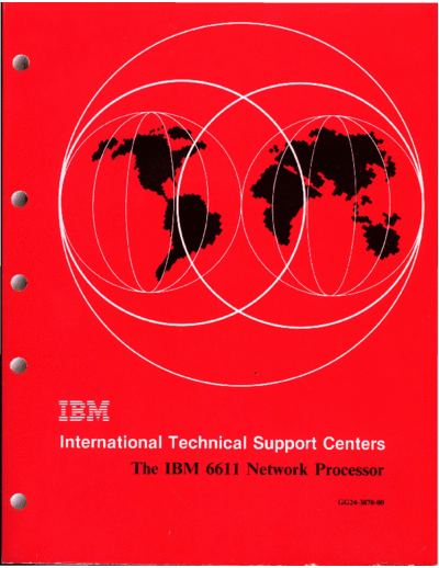IBM GG24-3870-0 The IBM 6611 Network Processor Dec92  IBM lan GG24-3870-0_The_IBM_6611_Network_Processor_Dec92.pdf
