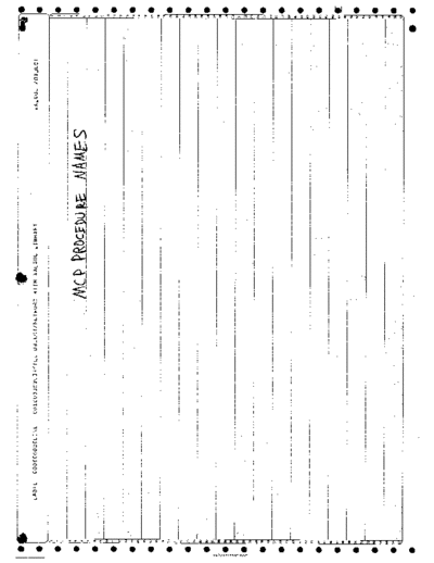 burroughs B5700 MCP Procedure Names Apr75  burroughs B5000_5500_5700 listing mcp_mkXV B5700_MCP_Procedure_Names_Apr75.pdf