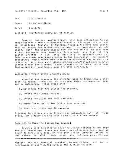 honeywell MTB-152  honeywell multics redell mtb MTB-152.pdf