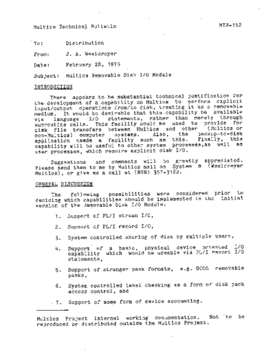 honeywell MTB-162  honeywell multics redell mtb MTB-162.pdf