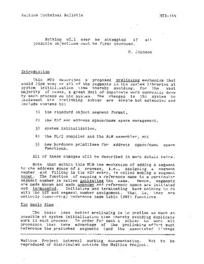 honeywell MTB-169  honeywell multics redell mtb MTB-169.pdf