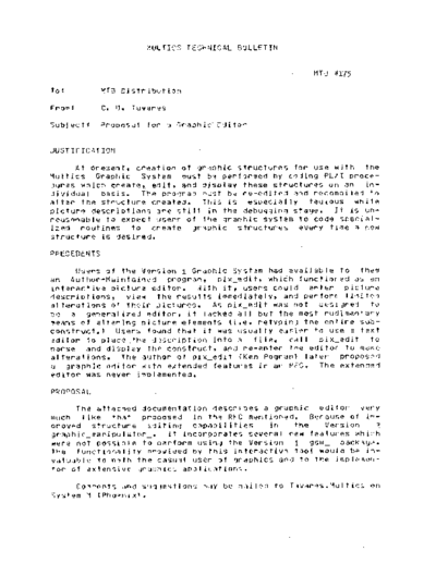 honeywell MTB-175  honeywell multics redell mtb MTB-175.pdf