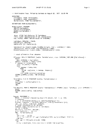 xerox BcdAllocator.mesa Oct77  xerox mesa 3.0_1977 listing BcdAllocator.mesa_Oct77.pdf