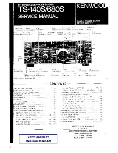 Kenwood TS140S-680S SM  Kenwood TS140S-680S_SM.pdf