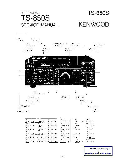 Kenwood TS850  Kenwood TS850.pdf