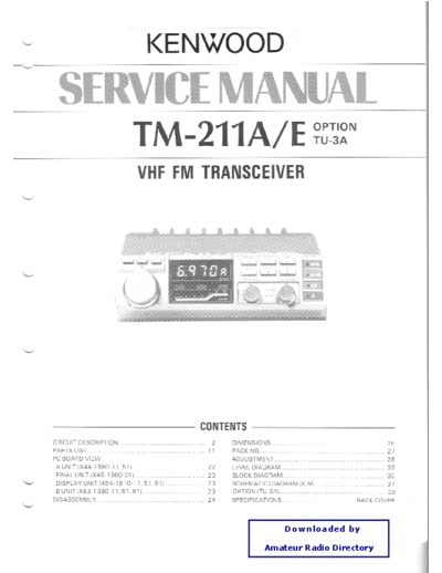 Kenwood TM211 serv  Kenwood TM211_serv.pdf