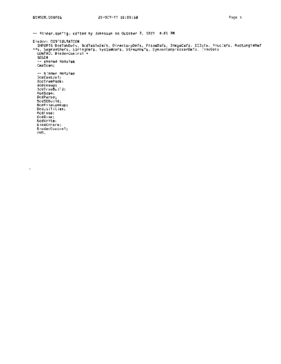 xerox Binder.config Oct77  xerox mesa 3.0_1977 listing Binder.config_Oct77.pdf