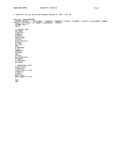 xerox CNucleus.config Oct77  xerox mesa 3.0_1977 listing CNucleus.config_Oct77.pdf