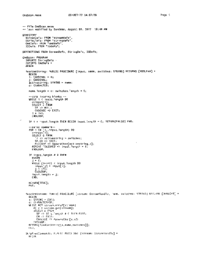 xerox CmdScan.mesa Oct77  xerox mesa 3.0_1977 listing CmdScan.mesa_Oct77.pdf
