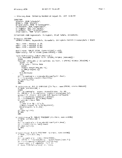xerox Directory.mesa Oct77  xerox mesa 3.0_1977 listing Directory.mesa_Oct77.pdf