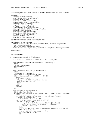 xerox MakeImageUtilities.mesa Oct77  xerox mesa 3.0_1977 listing MakeImageUtilities.mesa_Oct77.pdf