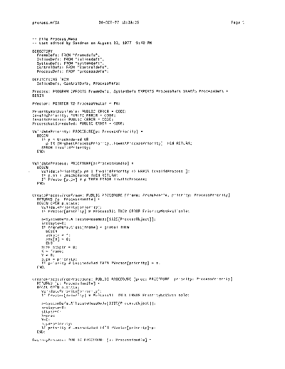 xerox Process.mesa Oct77  xerox mesa 3.0_1977 listing Process.mesa_Oct77.pdf