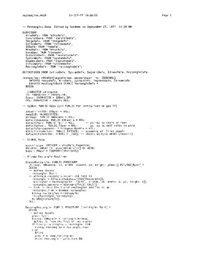 xerox Rectangles.mesa Oct77  xerox mesa 3.0_1977 listing Rectangles.mesa_Oct77.pdf