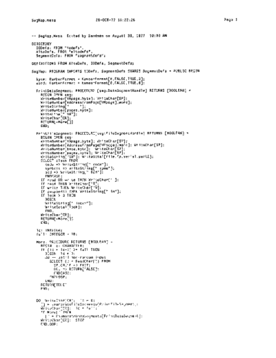 xerox SegMap.mesa Oct77  xerox mesa 3.0_1977 listing SegMap.mesa_Oct77.pdf