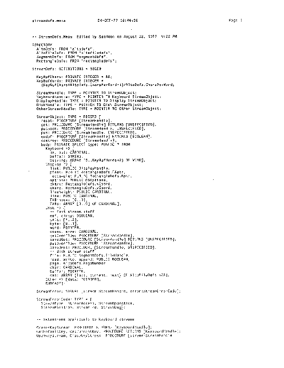 xerox StreamDefs.mesa Oct77  xerox mesa 3.0_1977 listing StreamDefs.mesa_Oct77.pdf