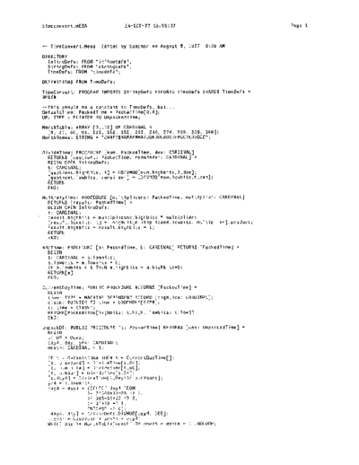 xerox TimeConvert.mesa Oct77  xerox mesa 3.0_1977 listing TimeConvert.mesa_Oct77.pdf