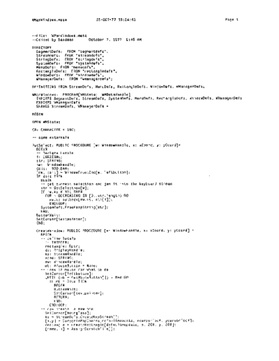xerox WManWindows.mesa Oct77  xerox mesa 3.0_1977 listing WManWindows.mesa_Oct77.pdf