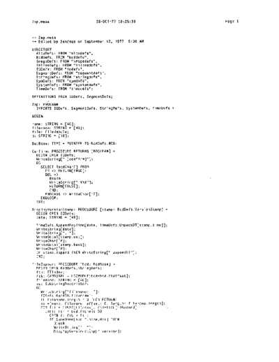 xerox Zap.mesa Oct77  xerox mesa 3.0_1977 listing Zap.mesa_Oct77.pdf