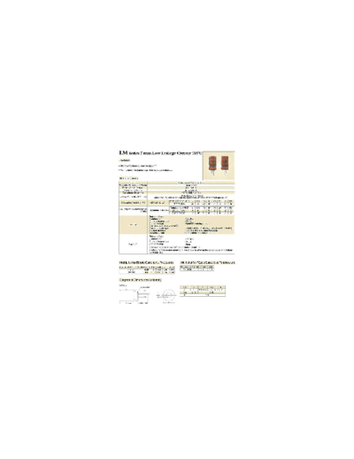 Yihcon [radial] LM Series  . Electronic Components Datasheets Passive components capacitors Yihcon Yihcon [radial] LM Series.pdf