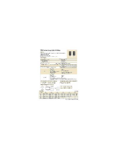 Yihcon [radial] TK Series  . Electronic Components Datasheets Passive components capacitors Yihcon Yihcon [radial] TK Series.pdf