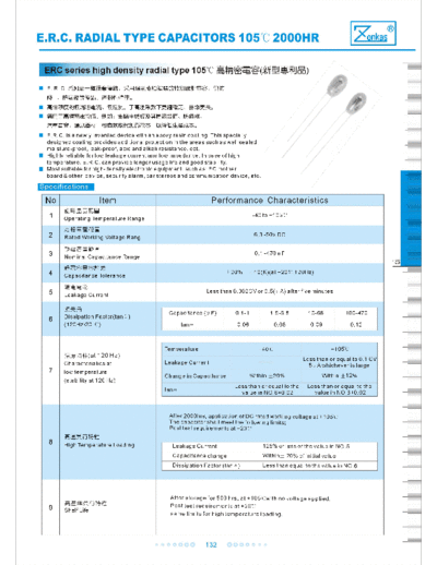 Zonkas [epoxy radial] ERC Series  . Electronic Components Datasheets Passive components capacitors Zonkas Zonkas [epoxy radial] ERC Series.pdf