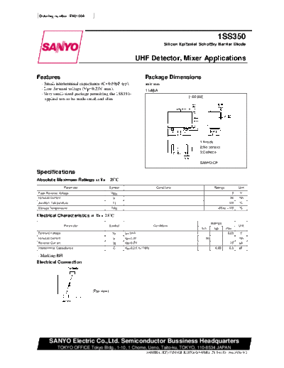 1 1ss350  . Electronic Components Datasheets Various datasheets 1 1ss350.pdf