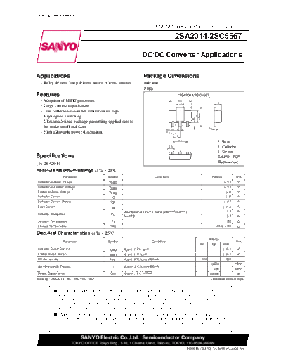 2 22sa2014  . Electronic Components Datasheets Various datasheets 2 22sa2014.pdf